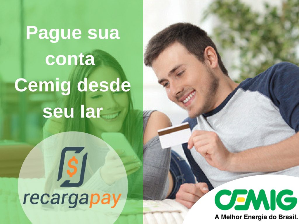 pagamento de conta cemig com recargapay