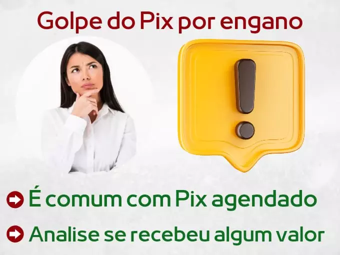 Golpe do Pix por engano