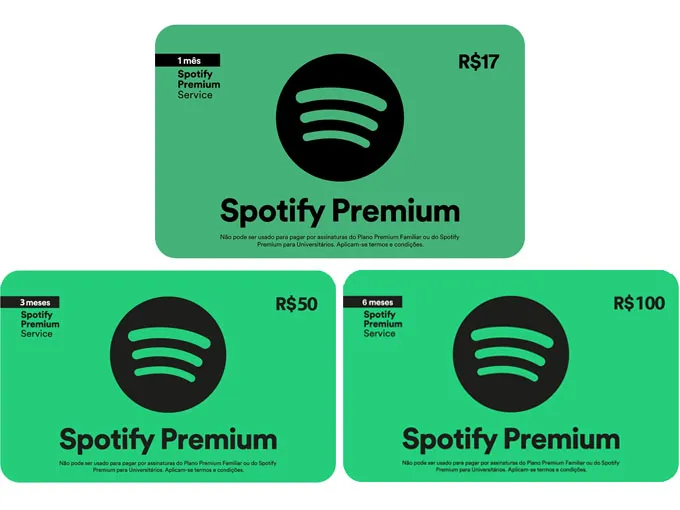 Gift Card Spotify