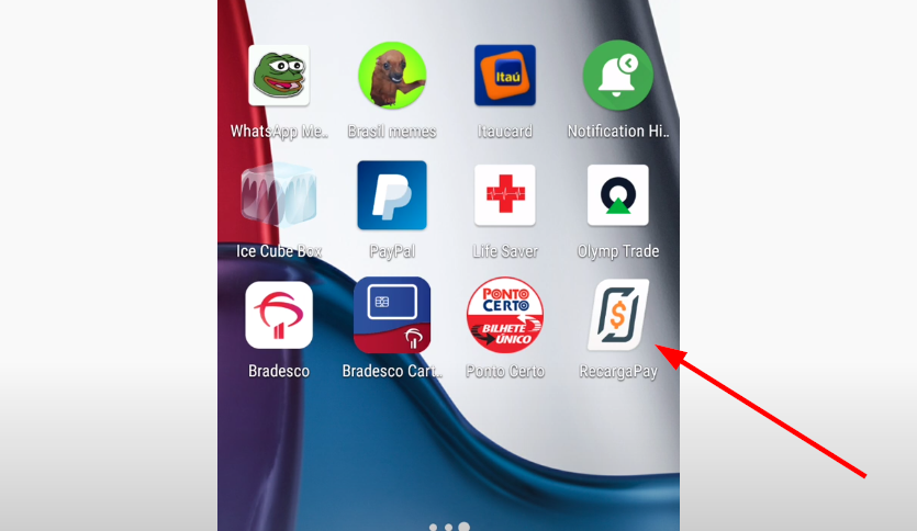 nossa app fazer pagamento celpe