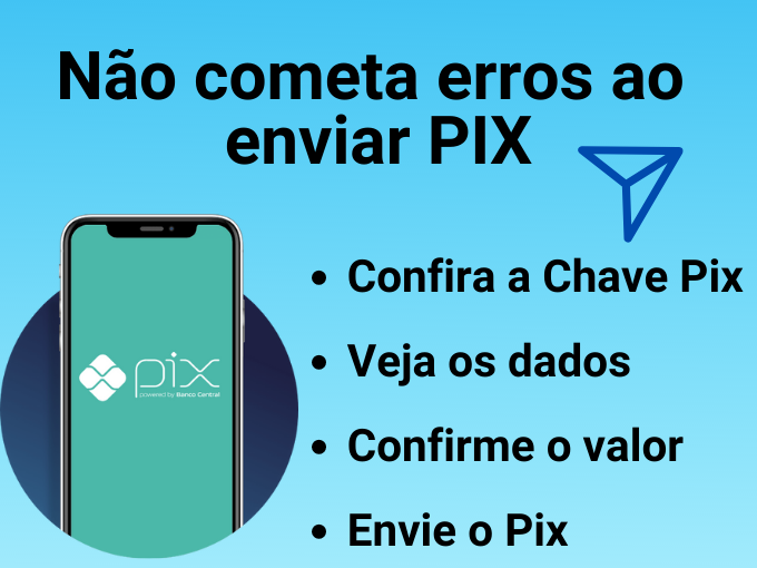 Como não cometer erros ao enviar um Pix