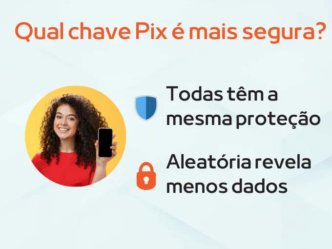 Existe chave mais segura ou mais protegida?