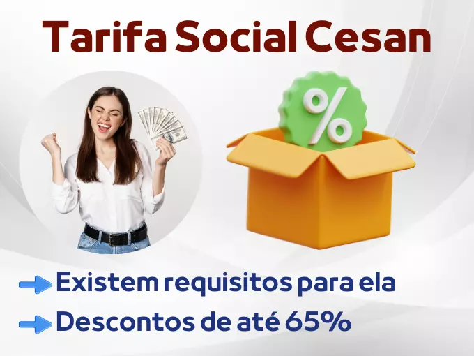 Como ter a tarifa social da Cesan?